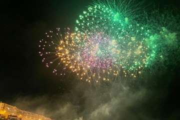 Espectáculo pirotécnico de Melenara 2022/Francisco Javier Santana, TA, Jesús Ruiz y Antonio Alí.